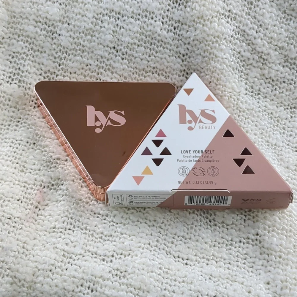 LYS Beauty Love Your Self Eyeshadow Palette, 3.69g/0.13oz